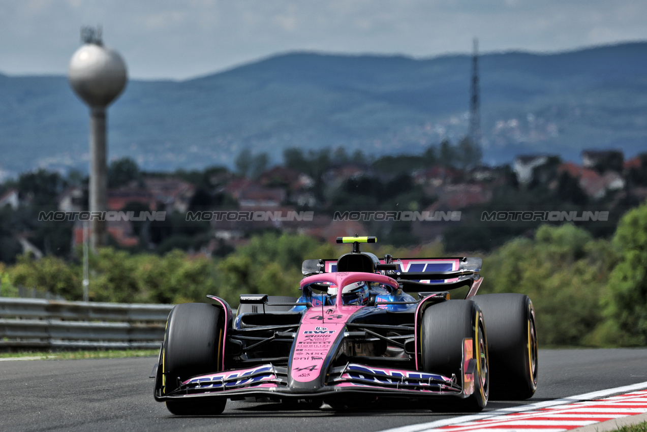 GP UNGHERIA, Franco Colapinto (ARG) Alpine F1 Team A525.

01.08.2025. Formula 1 World Championship, Rd 14, Hungarian Grand Prix, Budapest, Hungary, Practice Day.

- www.xpbimages.com, EMail: requests@xpbimages.com © Copyright: Moy / XPB Images