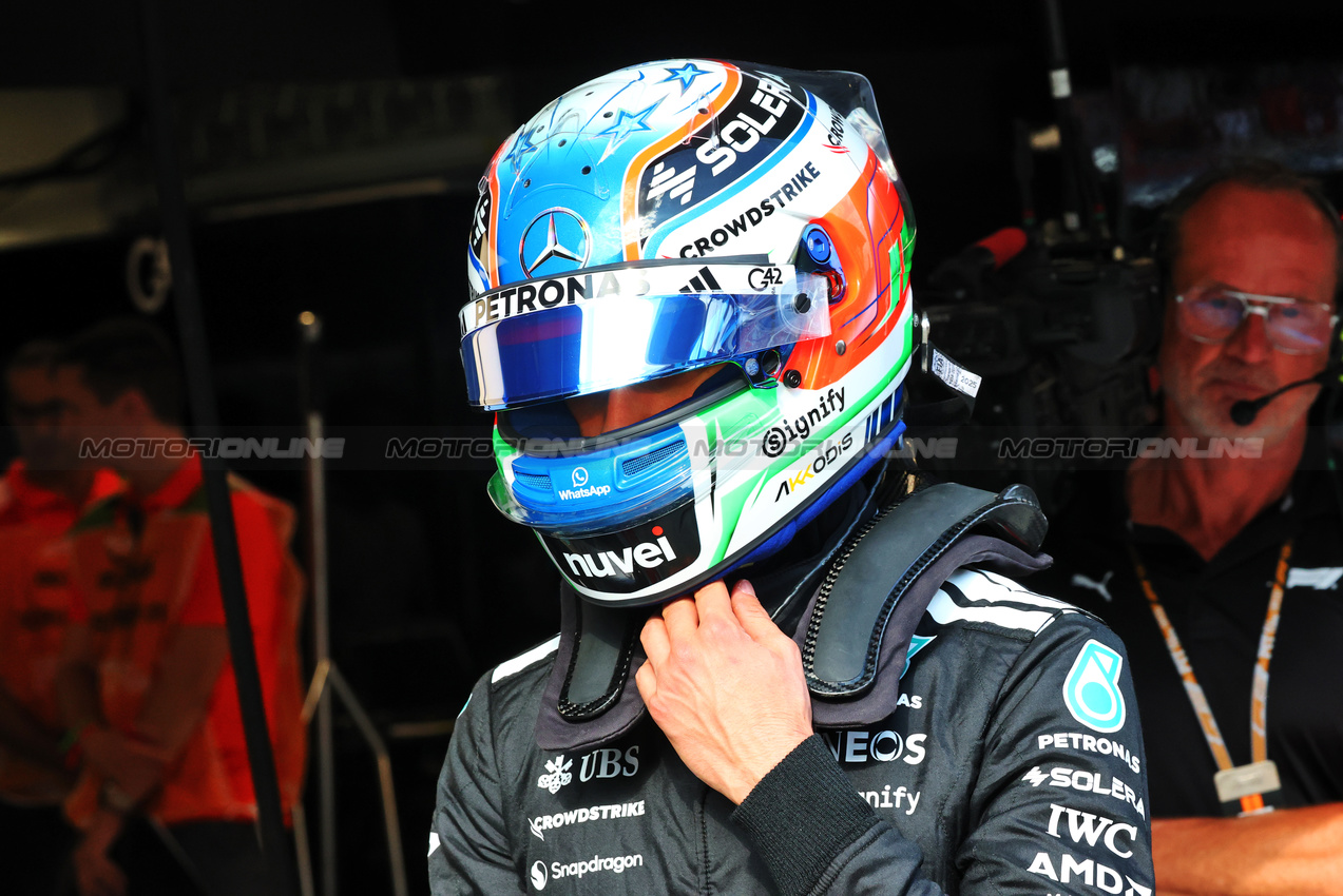GP UNGHERIA, Andrea Kimi Antonelli (ITA) Mercedes AMG F1.

01.08.2025. Formula 1 World Championship, Rd 14, Hungarian Grand Prix, Budapest, Hungary, Practice Day.

- www.xpbimages.com, EMail: requests@xpbimages.com © Copyright: Batchelor / XPB Images