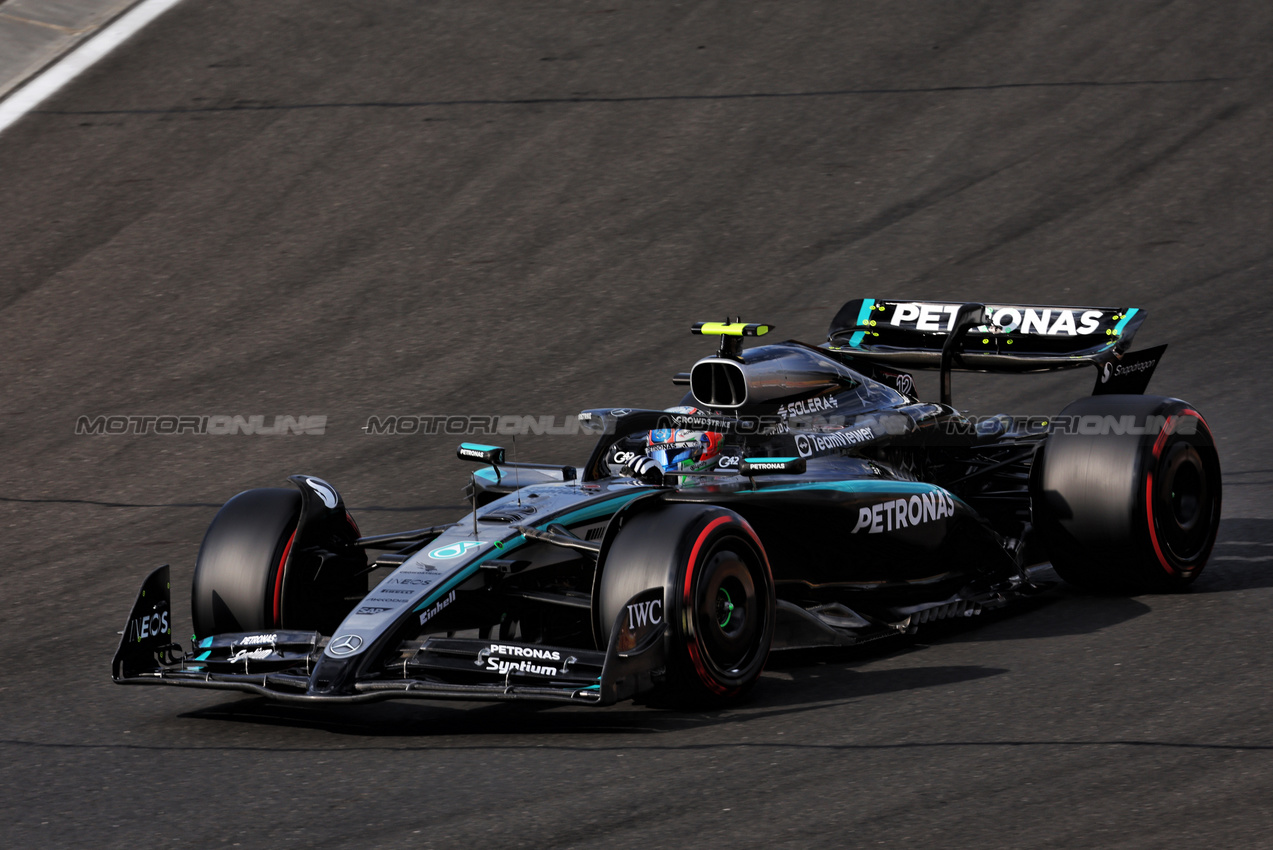 GP UNGHERIA, Andrea Kimi Antonelli (ITA) Mercedes AMG F1 W16.

01.08.2025. Formula 1 World Championship, Rd 14, Hungarian Grand Prix, Budapest, Hungary, Practice Day.

- www.xpbimages.com, EMail: requests@xpbimages.com © Copyright: Bearne / XPB Images