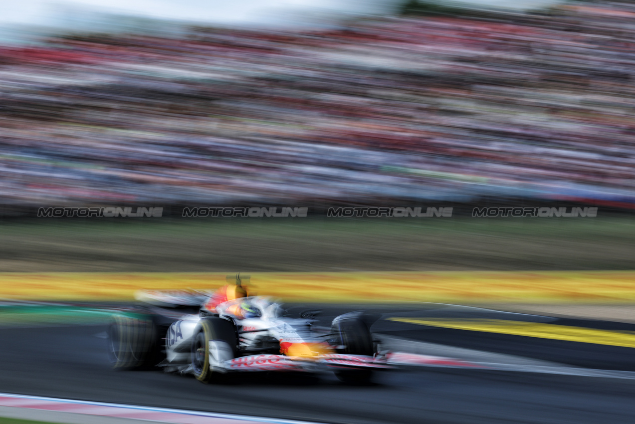 GP UNGHERIA, Isack Hadjar (FRA) Racing Bulls VCARB 02.

01.08.2025. Formula 1 World Championship, Rd 14, Hungarian Grand Prix, Budapest, Hungary, Practice Day.

- www.xpbimages.com, EMail: requests@xpbimages.com © Copyright: Moy / XPB Images
