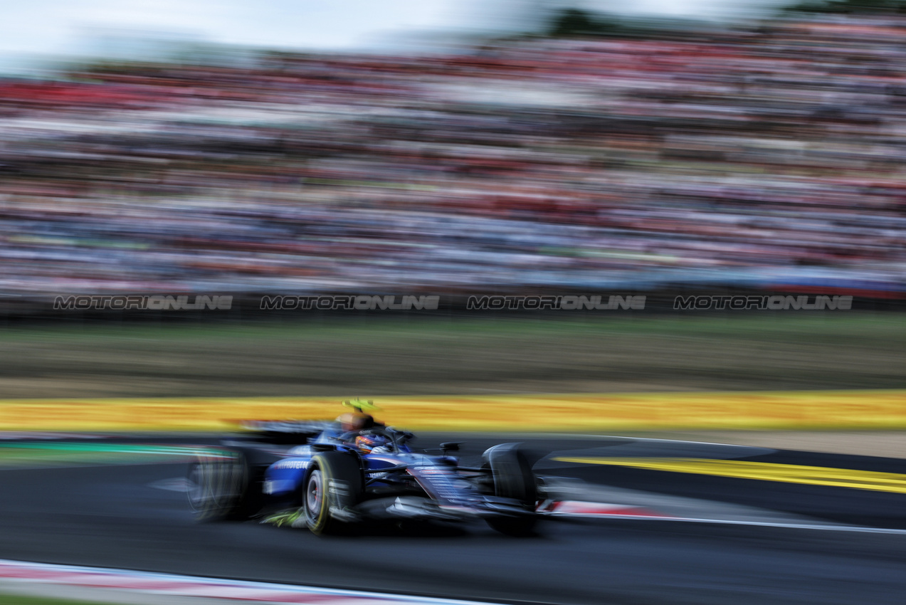 GP UNGHERIA, Carlos Sainz (ESP) Atlassian Williams Racing FW47.

01.08.2025. Formula 1 World Championship, Rd 14, Hungarian Grand Prix, Budapest, Hungary, Practice Day.

- www.xpbimages.com, EMail: requests@xpbimages.com © Copyright: Moy / XPB Images