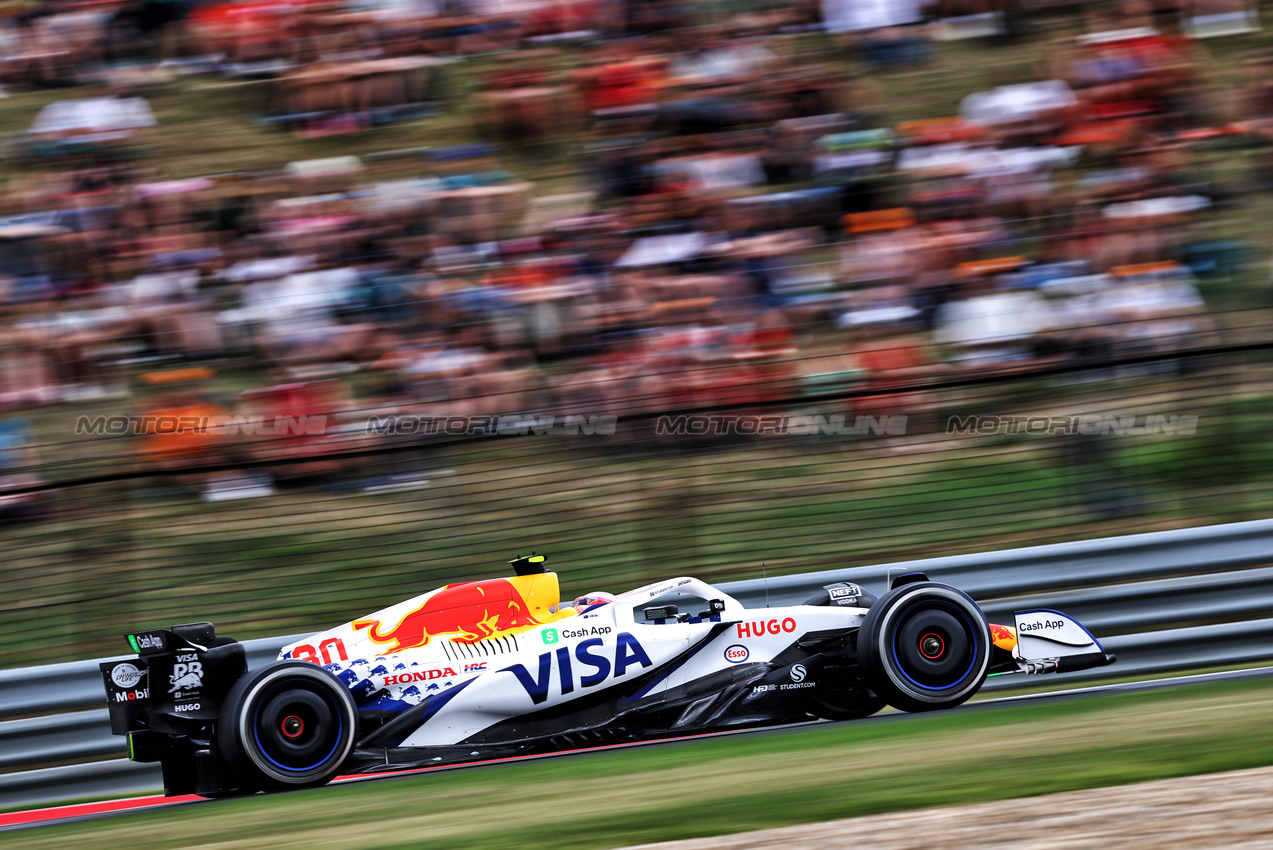 GP UNGHERIA, Liam Lawson (NZL) Racing Bulls VCARB 02.

01.08.2025. Formula 1 World Championship, Rd 14, Hungarian Grand Prix, Budapest, Hungary, Practice Day.

- www.xpbimages.com, EMail: requests@xpbimages.com © Copyright: Charniaux / XPB Images