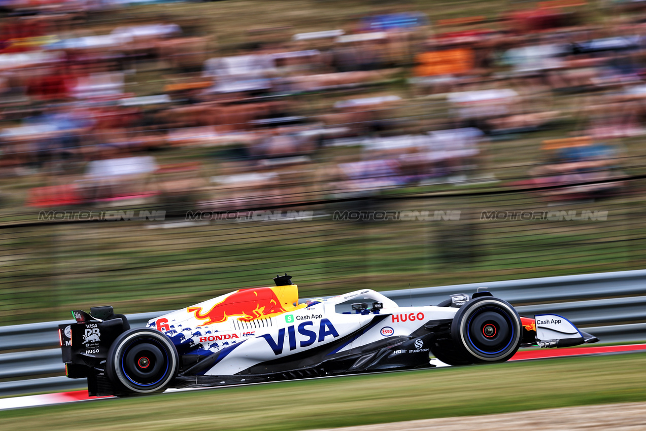 GP UNGHERIA, Isack Hadjar (FRA) Racing Bulls VCARB 02.

01.08.2025. Formula 1 World Championship, Rd 14, Hungarian Grand Prix, Budapest, Hungary, Practice Day.

- www.xpbimages.com, EMail: requests@xpbimages.com © Copyright: Charniaux / XPB Images