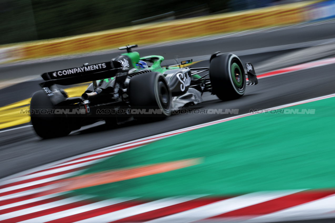 GP UNGHERIA, Paul Aron (EST) Sauber C45 Test Driver.

01.08.2025. Formula 1 World Championship, Rd 14, Hungarian Grand Prix, Budapest, Hungary, Practice Day.

- www.xpbimages.com, EMail: requests@xpbimages.com © Copyright: Moy / XPB Images