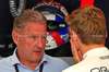 GP UNGHERIA, (L to R): Jos Verstappen (NLD) with his son Max Verstappen (NLD) Red Bull Racing.

01.08.2025. Formula 1 World Championship, Rd 14, Hungarian Grand Prix, Budapest, Hungary, Practice Day.

- www.xpbimages.com, EMail: requests@xpbimages.com © Copyright: Batchelor / XPB Images