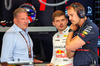GP UNGHERIA, (L to R): Jos Verstappen (NLD) with his son Max Verstappen (NLD) Red Bull Racing.

01.08.2025. Formula 1 World Championship, Rd 14, Hungarian Grand Prix, Budapest, Hungary, Practice Day.

- www.xpbimages.com, EMail: requests@xpbimages.com © Copyright: Batchelor / XPB Images