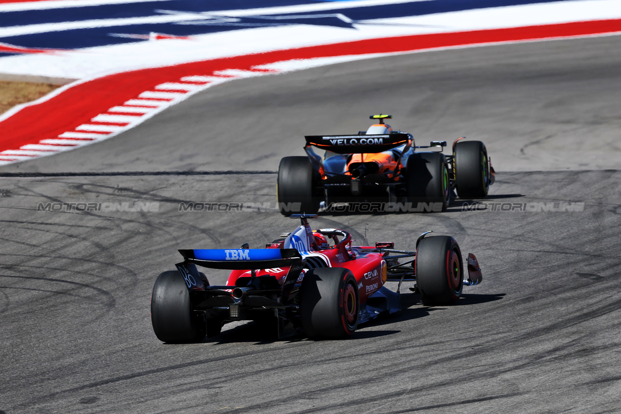 GP USA, Charles Leclerc (MON) Ferrari SF-25.
19.10.2025. Formula 1 World Championship, Rd 19, United States Grand Prix, Austin, Texas, USA, Gara Day.
- www.xpbimages.com, EMail: requests@xpbimages.com © Copyright: Moy / XPB Images