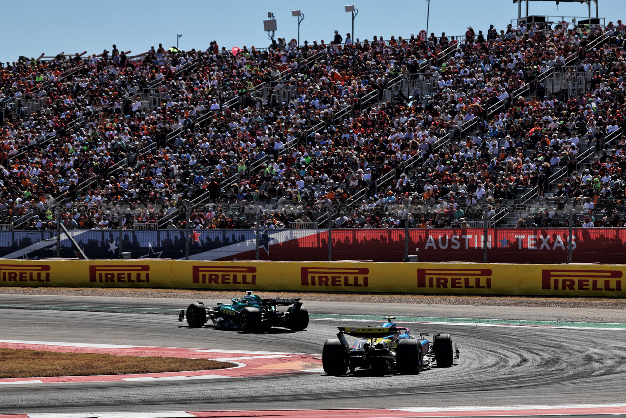 GP USA, Franco Colapinto (ARG) Alpine F1 Team A525.

19.10.2025. Formula 1 World Championship, Rd 19, United States Grand Prix, Austin, Texas, USA, Gara Day.

 - www.xpbimages.com, EMail: requests@xpbimages.com © Copyright: Rew / XPB Images