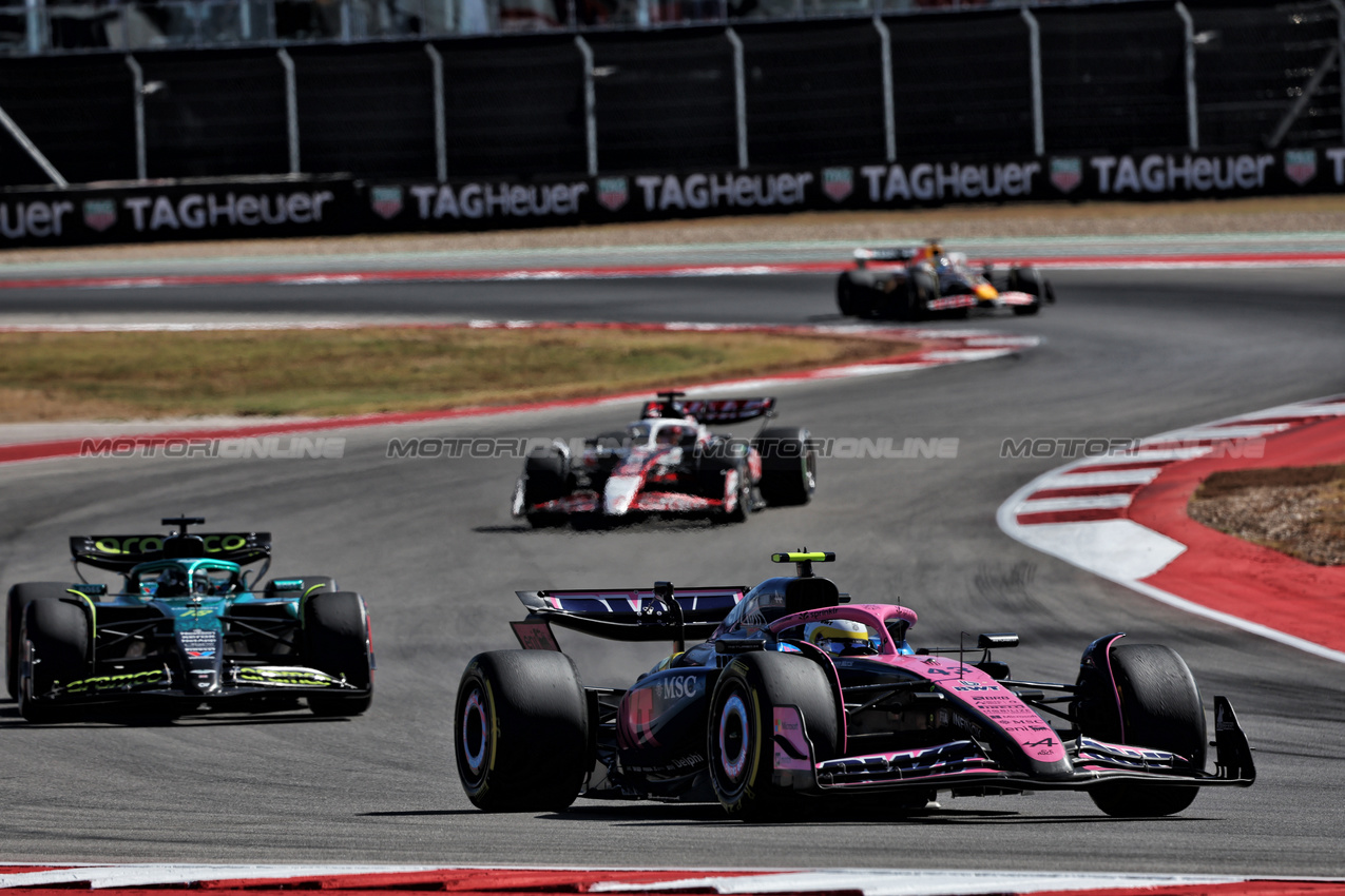 GP USA, Franco Colapinto (ARG) Alpine F1 Team A525.
19.10.2025. Formula 1 World Championship, Rd 19, United States Grand Prix, Austin, Texas, USA, Gara Day.
- www.xpbimages.com, EMail: requests@xpbimages.com © Copyright: Rew / XPB Images