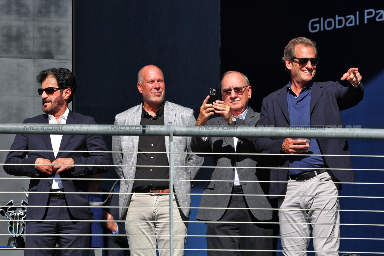 GP USA, Mohammed Bin Sulayem (UAE) FIA President (Left).
19.10.2025. Formula 1 World Championship, Rd 19, United States Grand Prix, Austin, Texas, USA, Gara Day.
- www.xpbimages.com, EMail: requests@xpbimages.com © Copyright: Batchelor / XPB Images