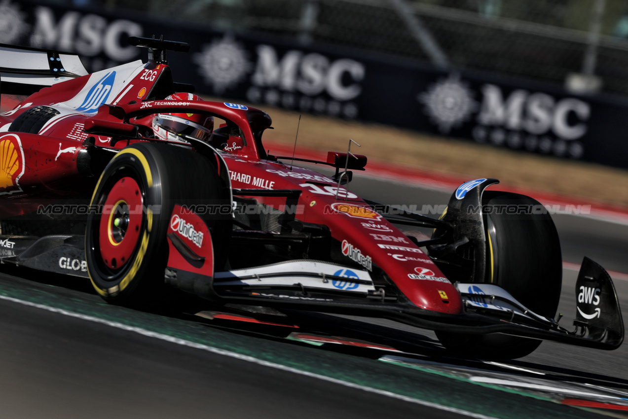 GP USA, Charles Leclerc (MON) Ferrari SF-25.

19.10.2025. Formula 1 World Championship, Rd 19, United States Grand Prix, Austin, Texas, USA, Gara Day.

- www.xpbimages.com, EMail: requests@xpbimages.com © Copyright: Charniaux / XPB Images