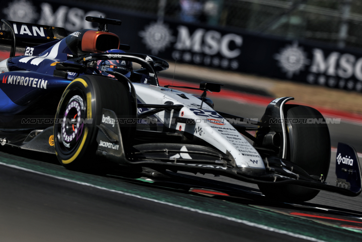 GP USA, Alexander Albon (THA) Atlassian Williams Racing FW47.

19.10.2025. Formula 1 World Championship, Rd 19, United States Grand Prix, Austin, Texas, USA, Gara Day.

- www.xpbimages.com, EMail: requests@xpbimages.com © Copyright: Charniaux / XPB Images