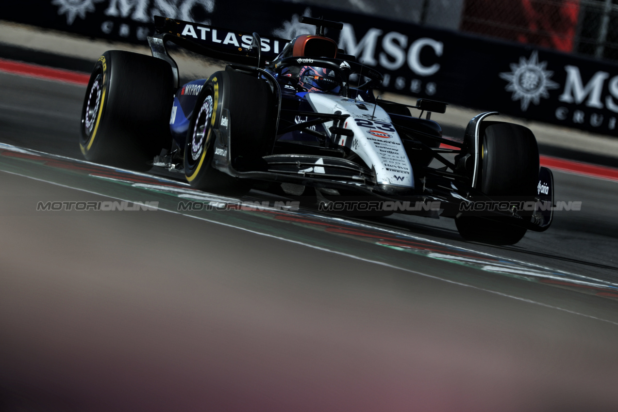 GP USA, Alexander Albon (THA) Atlassian Williams Racing FW47.
19.10.2025. Formula 1 World Championship, Rd 19, United States Grand Prix, Austin, Texas, USA, Gara Day.
- www.xpbimages.com, EMail: requests@xpbimages.com © Copyright: Charniaux / XPB Images