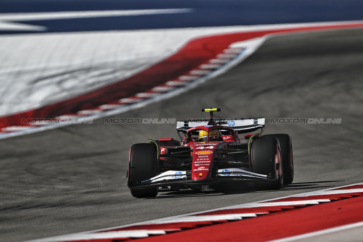 GP USA, Lewis Hamilton (GBR) Ferrari SF-25.
19.10.2025. Formula 1 World Championship, Rd 19, United States Grand Prix, Austin, Texas, USA, Gara Day.
- www.xpbimages.com, EMail: requests@xpbimages.com © Copyright: Price / XPB Images