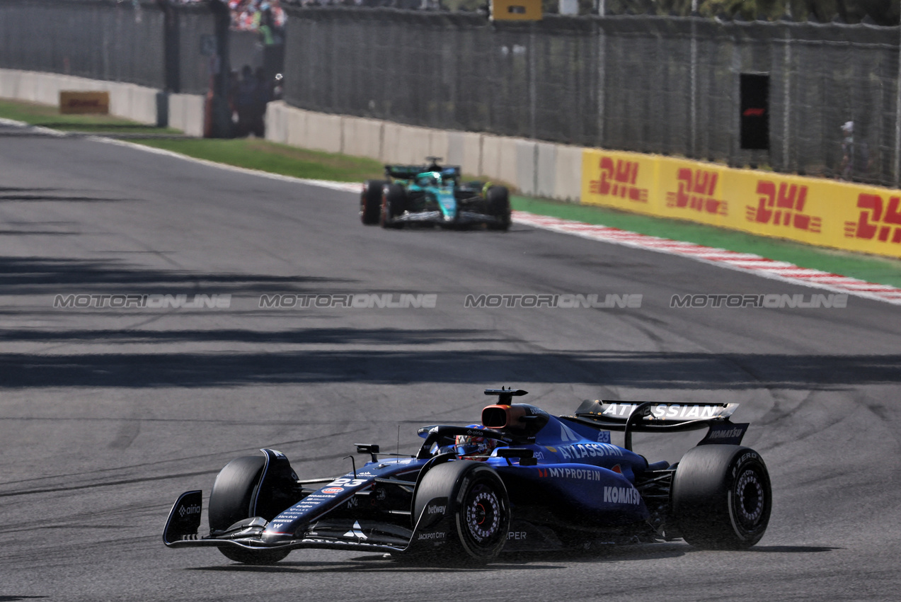GP USA, Alexander Albon (THA) Atlassian Williams Racing FW47.
26.10.2025. Formula 1 World Championship, Rd 20, Mexican Grand Prix, Mexico City, Mexico, Gara Day.
- www.xpbimages.com, EMail: requests@xpbimages.com © Copyright: Batchelor / XPB Images