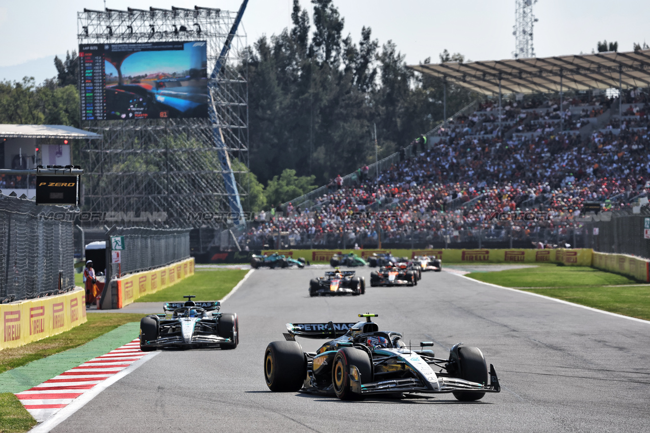 GP USA, Andrea Kimi Antonelli (ITA) Mercedes AMG F1 W16.

26.10.2025. Formula 1 World Championship, Rd 20, Mexican Grand Prix, Mexico City, Mexico, Gara Day.

- www.xpbimages.com, EMail: requests@xpbimages.com © Copyright: Bearne / XPB Images