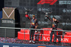 GP USA, (L to R): Max Verstappen (NLD) Red Bull Racing celebrates on the podium with Chris Gent (GBR) Red Bull Racing Chief Mechanic.
19.10.2025. Formula 1 World Championship, Rd 19, United States Grand Prix, Austin, Texas, USA, Gara Day.
- www.xpbimages.com, EMail: requests@xpbimages.com © Copyright: Moy / XPB Images