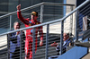 GP USA, Charles Leclerc (MON) Ferrari celebrates his third position on the podium.

19.10.2025. Formula 1 World Championship, Rd 19, United States Grand Prix, Austin, Texas, USA, Gara Day.

- www.xpbimages.com, EMail: requests@xpbimages.com © Copyright: Charniaux / XPB Images