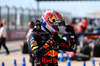 GP USA, Gara winner Max Verstappen (NLD) Red Bull Racing in parc ferme.

19.10.2025. Formula 1 World Championship, Rd 19, United States Grand Prix, Austin, Texas, USA, Gara Day.

- www.xpbimages.com, EMail: requests@xpbimages.com © Copyright: Charniaux / XPB Images