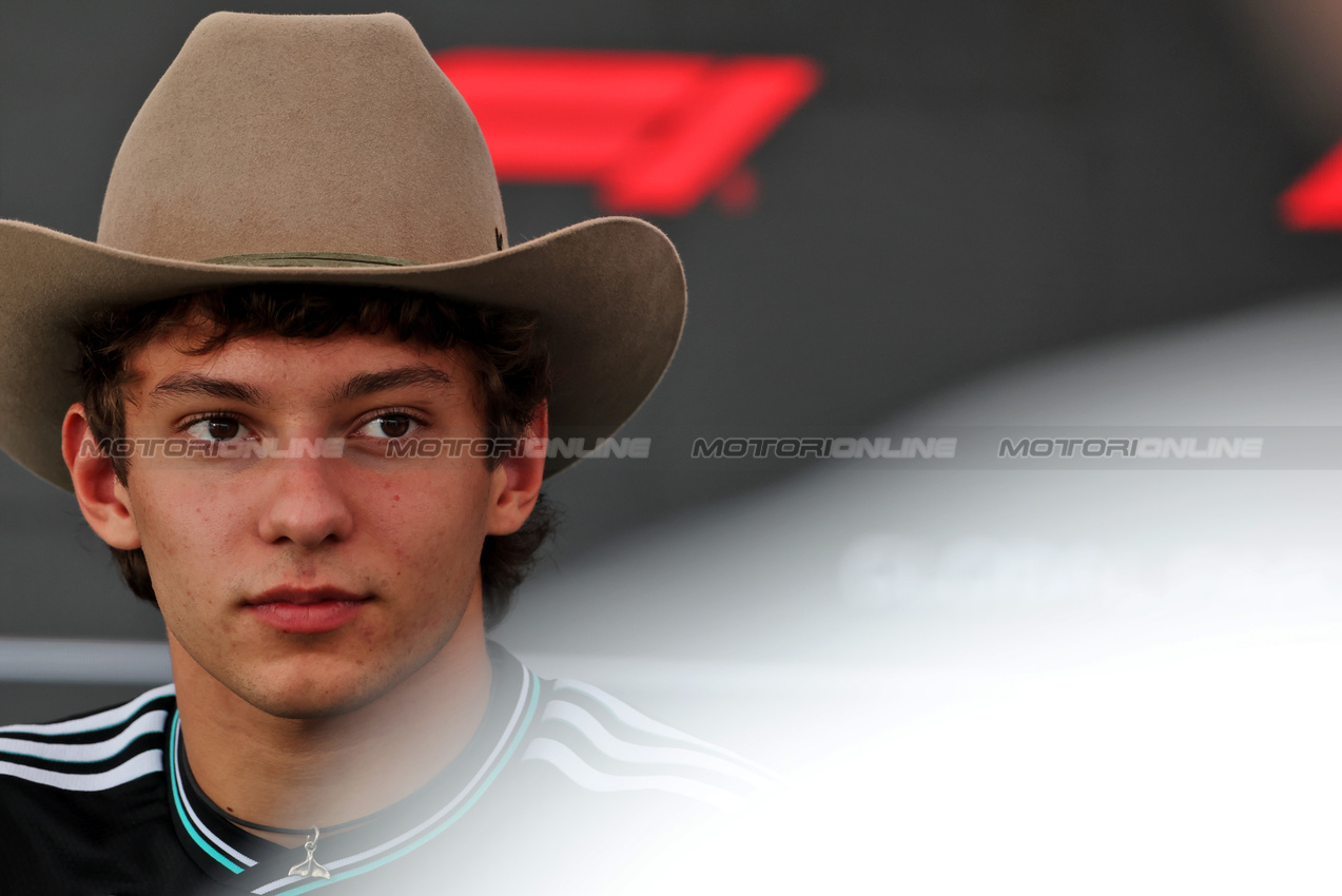 GP USA, Andrea Kimi Antonelli (ITA) Mercedes AMG F1.
16.10.2025. Formula 1 World Championship, Rd 19, United States Grand Prix, Austin, Texas, USA, Preparation Day.
- www.xpbimages.com, EMail: requests@xpbimages.com © Copyright: Rew / XPB Images