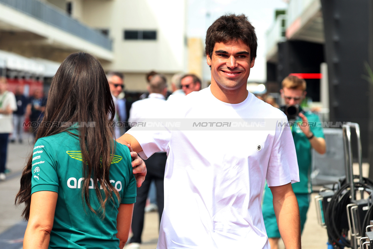 GP USA, Lance Stroll (CDN) Aston Martin F1 Team.
16.10.2025. Formula 1 World Championship, Rd 19, United States Grand Prix, Austin, Texas, USA, Preparation Day.
- www.xpbimages.com, EMail: requests@xpbimages.com © Copyright: Bearne / XPB Images
