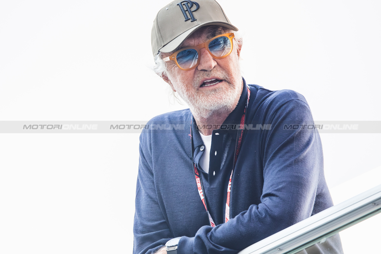 GP USA, Flavio Briatore (ITA) Alpine F1 Team Executive Advisor.

16.10.2025. Formula 1 World Championship, Rd 19, United States Grand Prix, Austin, Texas, USA, Preparation Day.

- www.xpbimages.com, EMail: requests@xpbimages.com © Copyright: Bearne / XPB Images