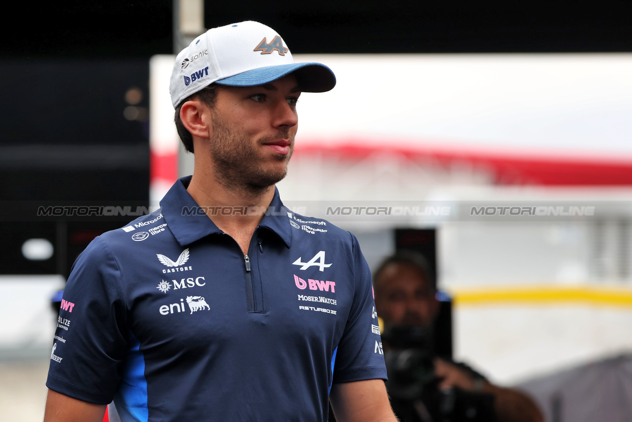GP USA, Pierre Gasly (FRA) Alpine F1 Team.

16.10.2025. Formula 1 World Championship, Rd 19, United States Grand Prix, Austin, Texas, USA, Preparation Day.

 - www.xpbimages.com, EMail: requests@xpbimages.com © Copyright: Rew / XPB Images