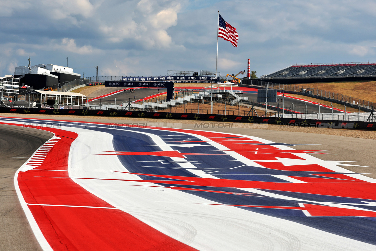 GP USA, Circuit Atmosfera - track detail.

16.10.2025. Formula 1 World Championship, Rd 19, United States Grand Prix, Austin, Texas, USA, Preparation Day.

- www.xpbimages.com, EMail: requests@xpbimages.com © Copyright: Moy / XPB Images