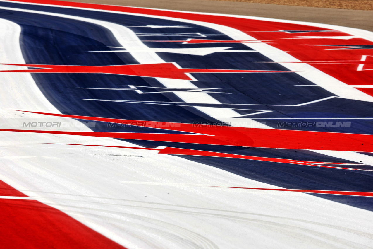 GP USA, Circuit Atmosfera - track detail.
16.10.2025. Formula 1 World Championship, Rd 19, United States Grand Prix, Austin, Texas, USA, Preparation Day.
- www.xpbimages.com, EMail: requests@xpbimages.com © Copyright: Moy / XPB Images