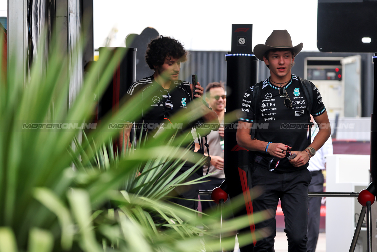 GP USA, Andrea Kimi Antonelli (ITA) Mercedes AMG F1.
16.10.2025. Formula 1 World Championship, Rd 19, United States Grand Prix, Austin, Texas, USA, Preparation Day.
- www.xpbimages.com, EMail: requests@xpbimages.com © Copyright: Rew / XPB Images