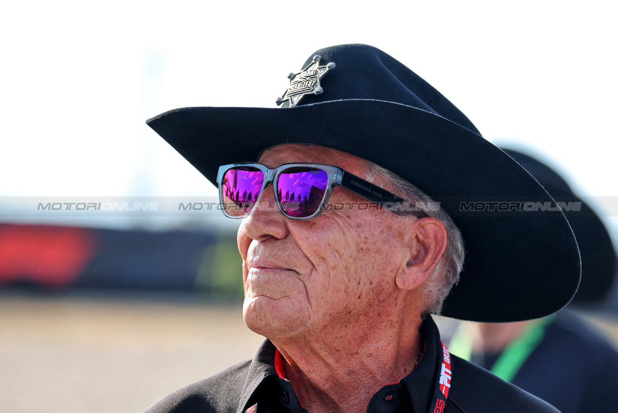 GP USA, Mario Andretti (USA) has Turn 20 of COTA named after him.
16.10.2025. Formula 1 World Championship, Rd 19, United States Grand Prix, Austin, Texas, USA, Preparation Day.
- www.xpbimages.com, EMail: requests@xpbimages.com © Copyright: Moy / XPB Images