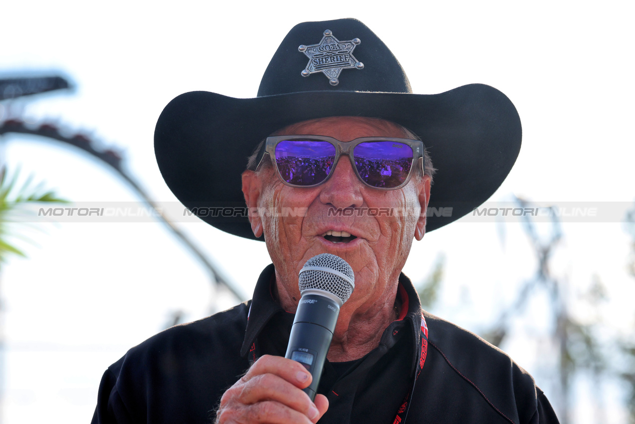 GP USA, Mario Andretti (USA) has Turn 20 of COTA named after him.
16.10.2025. Formula 1 World Championship, Rd 19, United States Grand Prix, Austin, Texas, USA, Preparation Day.
- www.xpbimages.com, EMail: requests@xpbimages.com © Copyright: Moy / XPB Images