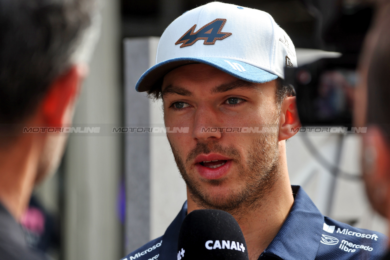 GP USA, Pierre Gasly (FRA) Alpine F1 Team.

16.10.2025. Formula 1 World Championship, Rd 19, United States Grand Prix, Austin, Texas, USA, Preparation Day.

 - www.xpbimages.com, EMail: requests@xpbimages.com © Copyright: Rew / XPB Images