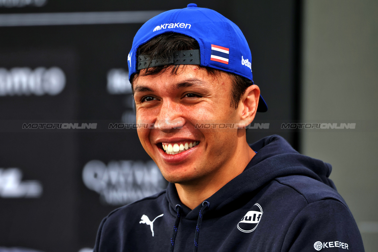 GP USA, Alexander Albon (THA) Atlassian Williams Racing.

16.10.2025. Formula 1 World Championship, Rd 19, United States Grand Prix, Austin, Texas, USA, Preparation Day.

 - www.xpbimages.com, EMail: requests@xpbimages.com © Copyright: Rew / XPB Images