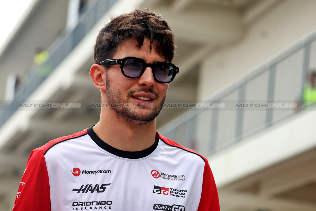 GP USA, Esteban Ocon (FRA) Haas F1 Team.

16.10.2025. Formula 1 World Championship, Rd 19, United States Grand Prix, Austin, Texas, USA, Preparation Day.

- www.xpbimages.com, EMail: requests@xpbimages.com © Copyright: Bearne / XPB Images
