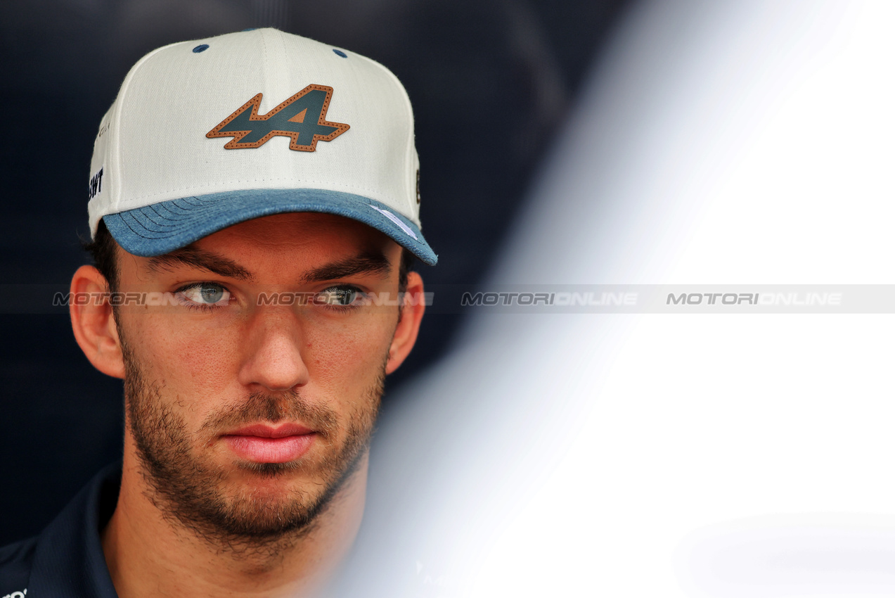 GP USA, Pierre Gasly (FRA) Alpine F1 Team.

16.10.2025. Formula 1 World Championship, Rd 19, United States Grand Prix, Austin, Texas, USA, Preparation Day.

- www.xpbimages.com, EMail: requests@xpbimages.com © Copyright: Moy / XPB Images