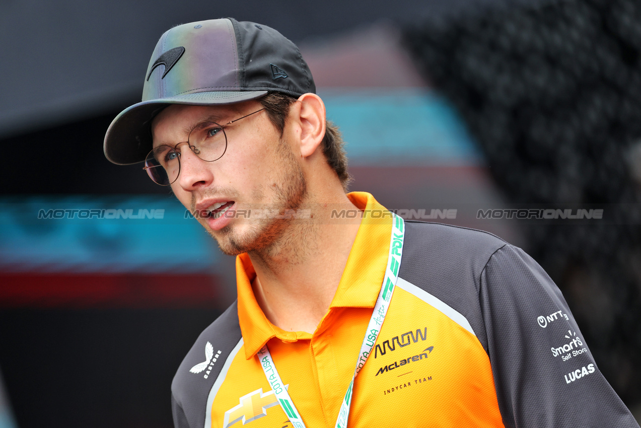GP USA, Christian Lundgaard (DEN) IndyCar Driver.
16.10.2025. Formula 1 World Championship, Rd 19, United States Grand Prix, Austin, Texas, USA, Preparation Day.
- www.xpbimages.com, EMail: requests@xpbimages.com © Copyright: Bearne / XPB Images