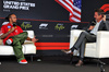 GP USA, Lewis Hamilton (GBR) Ferrari in the FIA Press Conference.
16.10.2025. Formula 1 World Championship, Rd 19, United States Grand Prix, Austin, Texas, USA, Preparation Day.
- www.xpbimages.com, EMail: requests@xpbimages.com © Copyright: Rew / XPB Images