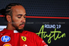 GP USA, Lewis Hamilton (GBR) Ferrari in the FIA Press Conference.

16.10.2025. Formula 1 World Championship, Rd 19, United States Grand Prix, Austin, Texas, USA, Preparation Day.

 - www.xpbimages.com, EMail: requests@xpbimages.com © Copyright: Rew / XPB Images