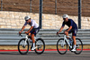GP USA, Carlos Sainz (ESP) Atlassian Williams Racing rides the circuit with Pierluigi (Gigi) Della Bona (ITA) Atlassian Williams Racing Performance Coach.

16.10.2025. Formula 1 World Championship, Rd 19, United States Grand Prix, Austin, Texas, USA, Preparation Day.

- www.xpbimages.com, EMail: requests@xpbimages.com © Copyright: Moy / XPB Images