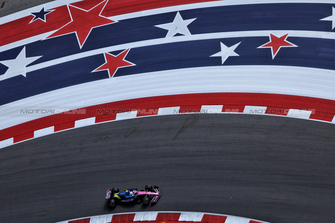 GP USA, Franco Colapinto (ARG) Alpine F1 Team A525.
18.10.2025. Formula 1 World Championship, Rd 19, United States Grand Prix, Austin, Texas, USA, Sprint e Qualifiche Day.
- www.xpbimages.com, EMail: requests@xpbimages.com © Copyright: Rew / XPB Images