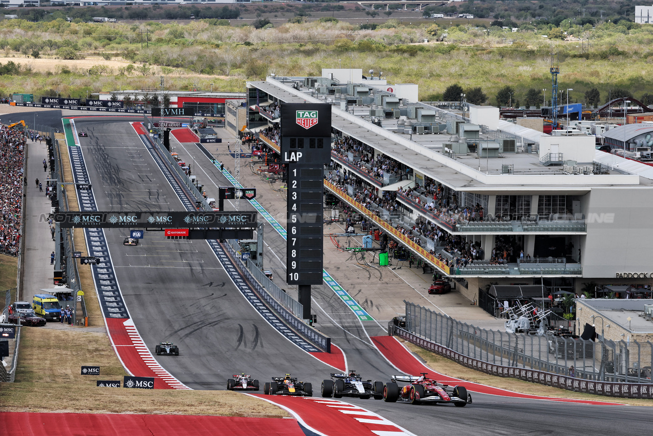 GP USA, Charles Leclerc (MON) Ferrari SF-25.
18.10.2025. Formula 1 World Championship, Rd 19, United States Grand Prix, Austin, Texas, USA, Sprint e Qualifiche Day.
- www.xpbimages.com, EMail: requests@xpbimages.com © Copyright: Moy / XPB Images