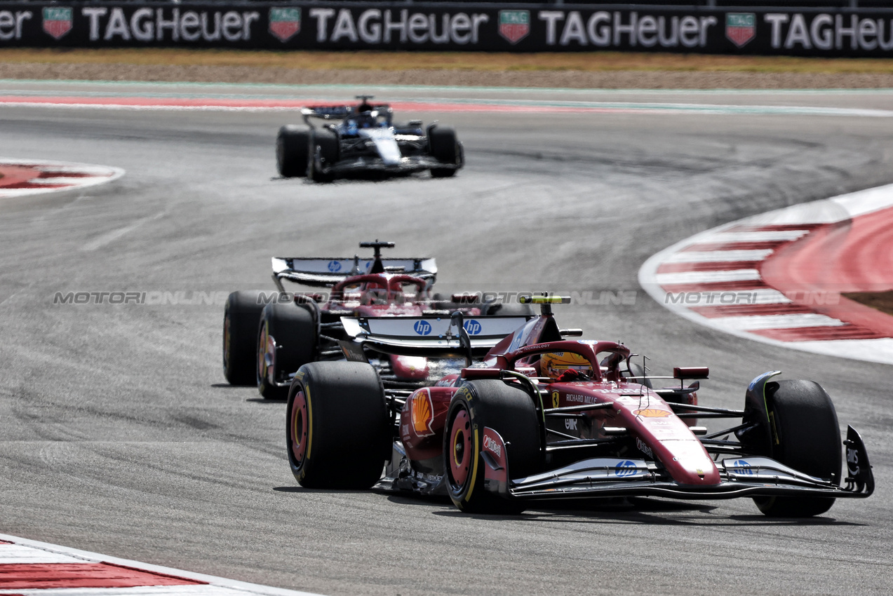 GP USA, Lewis Hamilton (GBR) Ferrari SF-25.
18.10.2025. Formula 1 World Championship, Rd 19, United States Grand Prix, Austin, Texas, USA, Sprint e Qualifiche Day.
- www.xpbimages.com, EMail: requests@xpbimages.com © Copyright: Bearne / XPB Images