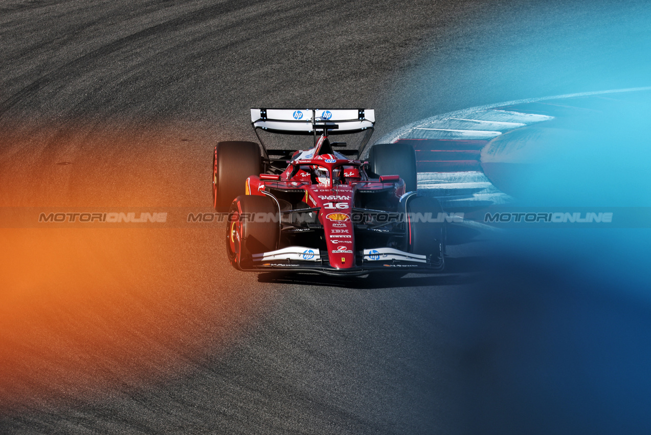 GP USA, Charles Leclerc (MON) Ferrari SF-25.
18.10.2025. Formula 1 World Championship, Rd 19, United States Grand Prix, Austin, Texas, USA, Sprint e Qualifiche Day.
- www.xpbimages.com, EMail: requests@xpbimages.com © Copyright: Moy / XPB Images