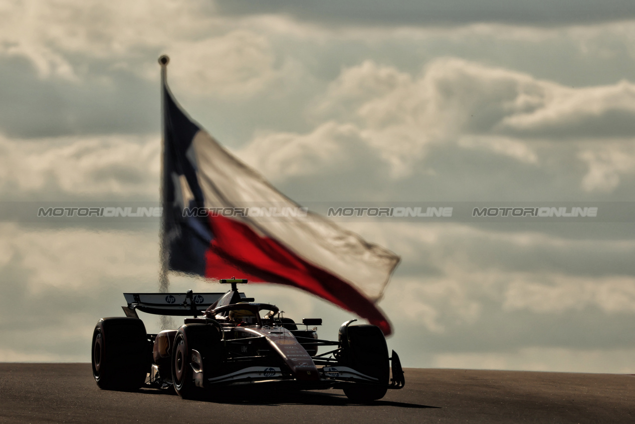 GP USA, Lewis Hamilton (GBR) Ferrari SF-25.
18.10.2025. Formula 1 World Championship, Rd 19, United States Grand Prix, Austin, Texas, USA, Sprint e Qualifiche Day.
- www.xpbimages.com, EMail: requests@xpbimages.com © Copyright: Rew / XPB Images