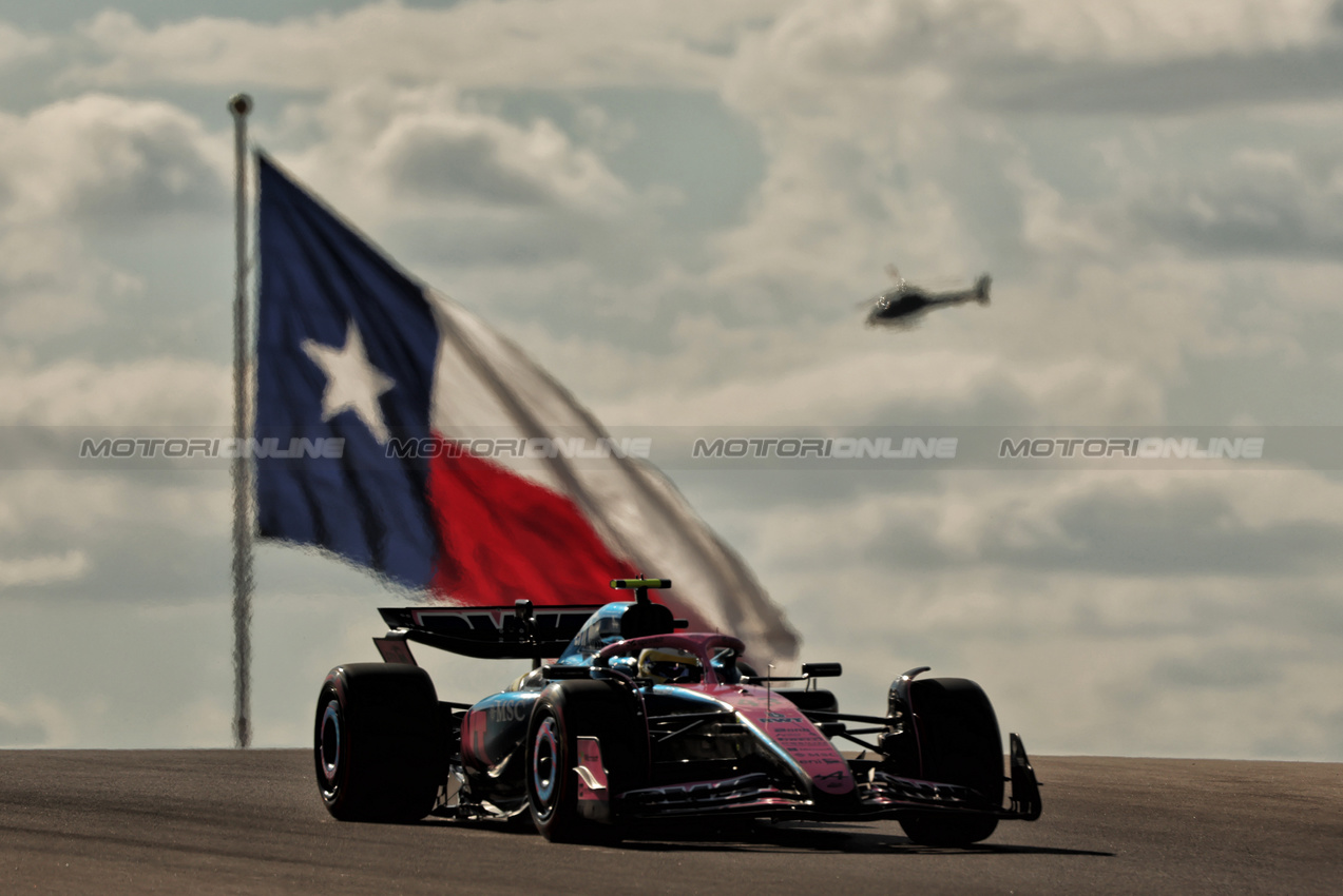 GP USA, Franco Colapinto (ARG) Alpine F1 Team A525.
18.10.2025. Formula 1 World Championship, Rd 19, United States Grand Prix, Austin, Texas, USA, Sprint e Qualifiche Day.
- www.xpbimages.com, EMail: requests@xpbimages.com © Copyright: Rew / XPB Images