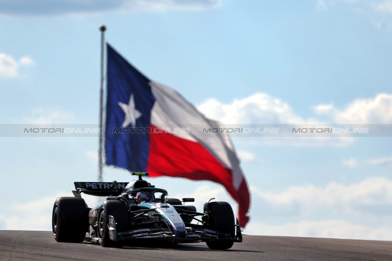 GP USA, Andrea Kimi Antonelli (ITA) Mercedes AMG F1 W16.
18.10.2025. Formula 1 World Championship, Rd 19, United States Grand Prix, Austin, Texas, USA, Sprint e Qualifiche Day.
- www.xpbimages.com, EMail: requests@xpbimages.com © Copyright: Rew / XPB Images