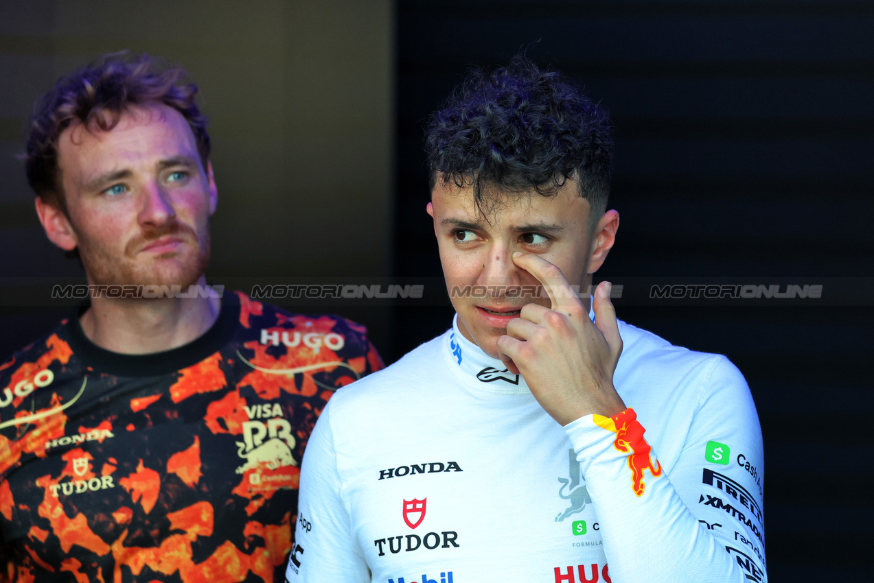 GP USA, Isack Hadjar (FRA) Racing Bulls.

18.10.2025. Formula 1 World Championship, Rd 19, United States Grand Prix, Austin, Texas, USA, Sprint e Qualifiche Day.

- www.xpbimages.com, EMail: requests@xpbimages.com © Copyright: Charniaux / XPB Images