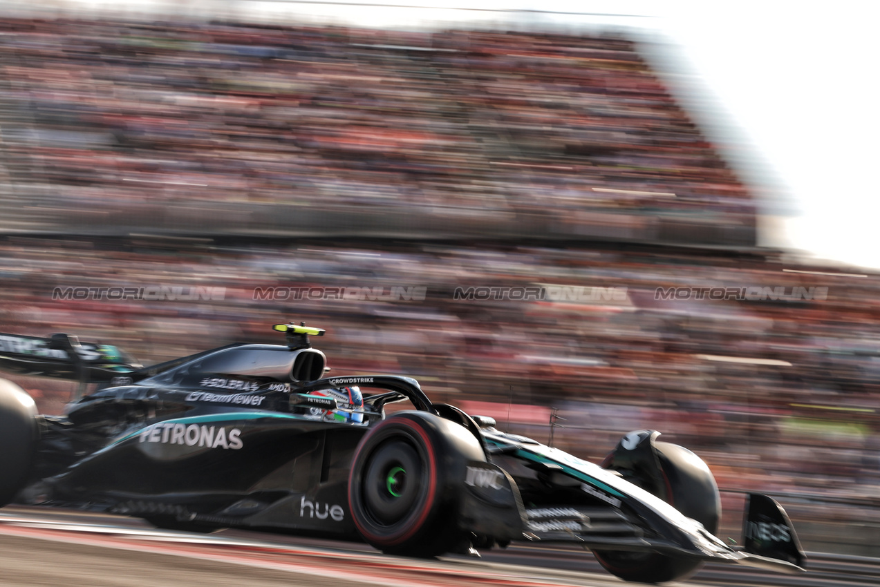 GP USA, Andrea Kimi Antonelli (ITA) Mercedes AMG F1 W16.
18.10.2025. Formula 1 World Championship, Rd 19, United States Grand Prix, Austin, Texas, USA, Sprint e Qualifiche Day.
- www.xpbimages.com, EMail: requests@xpbimages.com © Copyright: Bearne / XPB Images