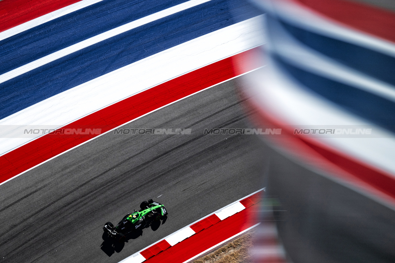 GP USA, Gabriel Bortoleto (BRA) Sauber C45.

18.10.2025. Formula 1 World Championship, Rd 19, United States Grand Prix, Austin, Texas, USA, Sprint e Qualifiche Day.

- www.xpbimages.com, EMail: requests@xpbimages.com © Copyright: Price	/ XPB Images